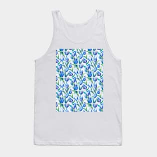 Tulips spring	blue Tank Top